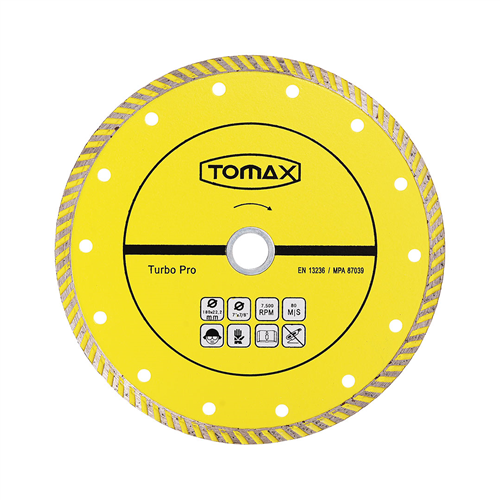 TOMAX TURBO ELMAS MERMER-GRANİT KESİCİ 230 mm